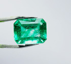 Colombia Green Emerald Shape 10A 12CT Ring Size Loose Gemstone Certified