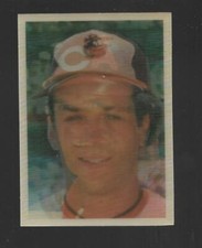 1986 SPORTFLICS TRI STARS #69-RIPKEN JR-ROD CAREW-PETE ROSE-3D-NEAR MINT