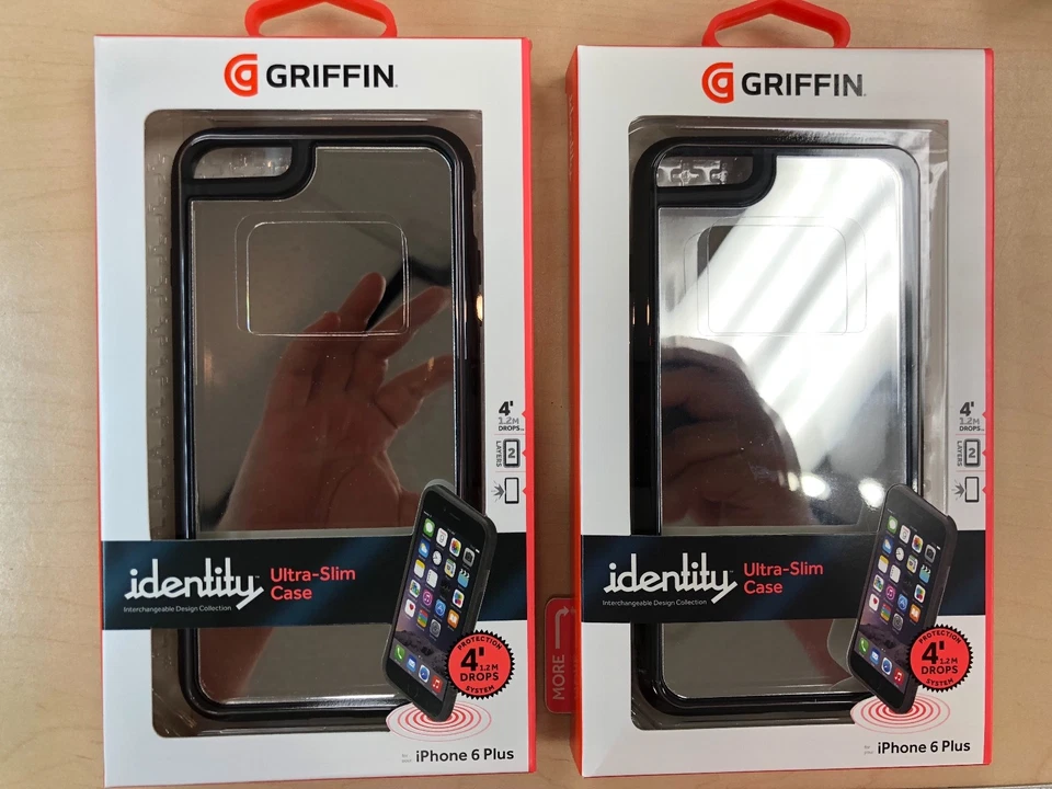 Funda Espejo Ultra Delgada Griffin Identity para iPhone 6+, 6s Plus iPhone 5,5 pulgadas Foto 1 de 1