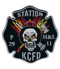 Kansas City MO Missouri Fire Dept. KCFD Station 29 P-29 H&L-11 patch - NEW!