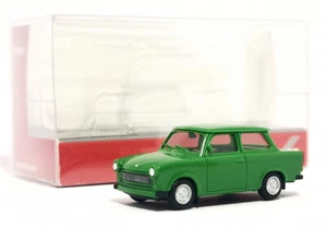 Herpa Trabant 601 Green 1:87 Scale 020763-005 Model Car US IMPORT DUTIES PAID - Picture 1 of 1