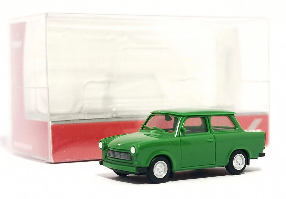 Herpa Trabant 601 Green 1:87 Scale 020763-005 Model Car US IMPORT DUTIES PAID - Image 1 of 1