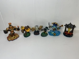 Skylanders Lot Of 6 Swap Force Blue Bases Activison Figures Video Game Toys - Picture 1 of 6