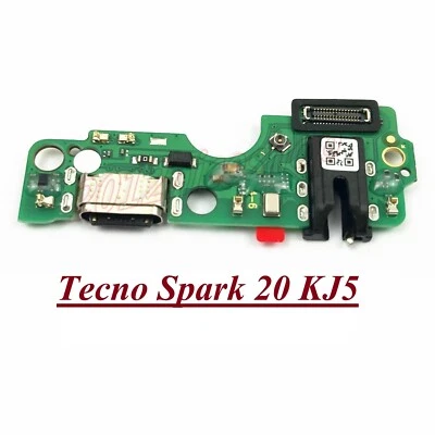OEM Type-C Charging Port Dock Connector Audio Jack Mic Board For Spark 20 (Kj5) - Image 1 of 4