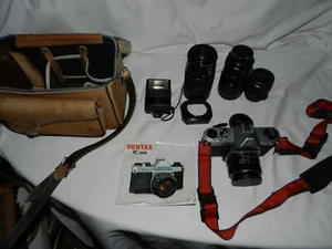 Kit de cámara réflex Pentax K1000 SE 35mm con varias lentes - muy bueno - Imagen 1 de 21