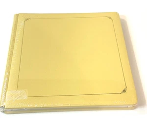 CM Creative Memories Scrapbook Original 12x12 Yellow Album Scroll SEALED READ - Picture 1 of 20