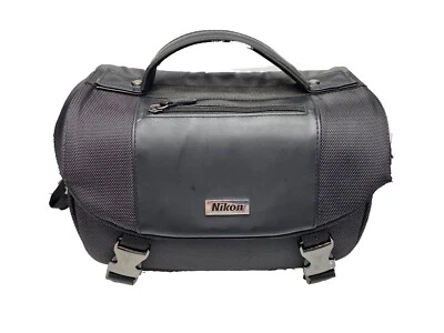 Estuche para cámara Nikon compartimentos ajustables correa para el hombro 17001 negro gris Foto 1 de 4