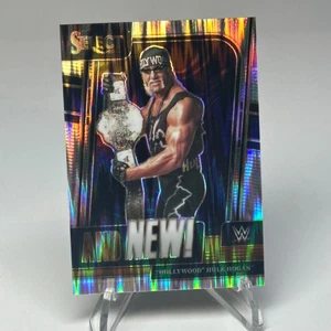 2023 Panini Select WWE #1 "Hollywood" Hulk Hogan And New! Flash Prizm Hulkster - Picture 1 of 2