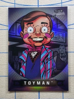 Fleer Brilliants 超人 - 玩具曼 #73 紫色平行 - DC 漫画卡 — 第 1/4 张图片