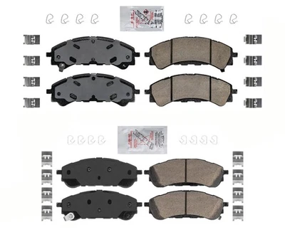 Front & Rear Ceramic Brake Pads For Ford Ranger 2019 2020 2021 2022 2023 2024 - Image 1 of 4