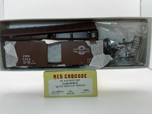 HO Red Caboose Clinchfield 40’ AAR Boxcar Kit 5464 – Unbuilt CRR “Quick Service” - Picture 1 of 1