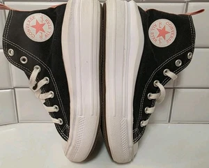 Converse Schuhe Jugend Gr. 3 Chuck Taylor All Star Hi Lift Plateau Sneaker schwarz - Bild 1 von 10