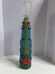 Borowski Glassworks Face Lips Vase Bottle Sculpture Whimsical 13” VTG & OOAK - Picture 1 of 13