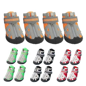 Dog Boots Breathable Dog Shoes for Medium Large Dogs, Anti-Slip Dog Booties Paw - Picture 1 of 32