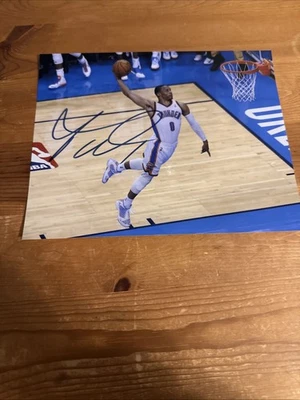 Foto 8x10 autografiada de Russell Westbrook Oklahoma City Thunder Foto 1 de 4