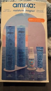 Amika Moisture Magnet Hydration Wash Care 4pc Setlavage Soin New Nib - Picture 1 of 2