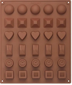Caramelo Chocolate Molde Cupcake Pastel Silicona Hornear Caramelo Decoración Molde - Imagen 1 de 1