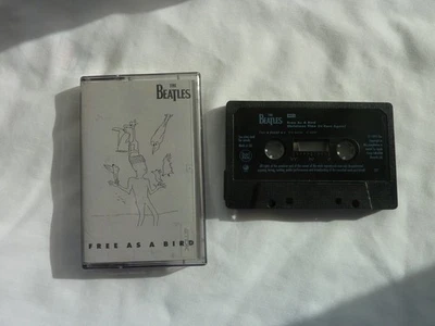 The Beatles Free As A Bird 2 track UK cassette single cassingle - Image 1 of 3