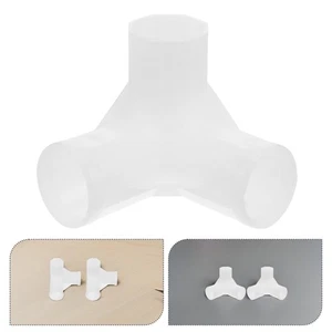  10 Pcs Wardrobe Accessories Connector Closet Rod Coupling Dryer Link - Picture 1 of 9