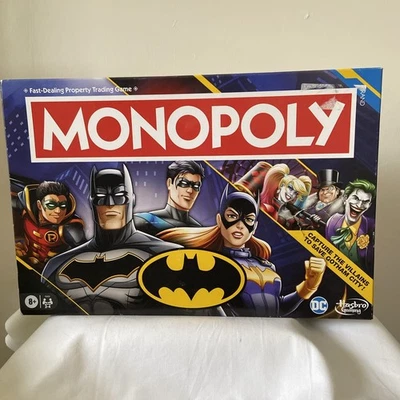 Hasbro Gaming DC Batman Monopoly - new - Image 1 of 4