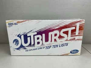 Outburst The Explosive Game Of Top Ten List Board Game By Hasbro - SEALED - Picture 1 of 7
