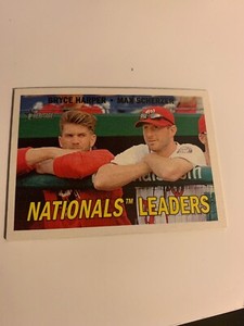 2016 TOPPS HERITAGE High Number Combo Cards CC-1 Harper/scherzer Nationals