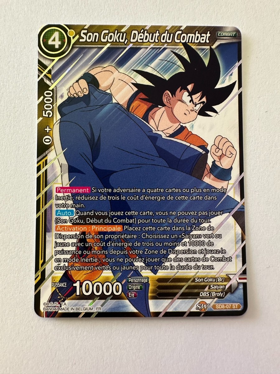 Dragon Ball CCG Trading Card Games in French for sale - eBay