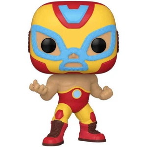 Marvel Lucha Libre Edizione El Heroe Invicto Iron Man Funko Pop! Figura in vinil - Picture 1 of 1