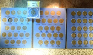 1913-1938 BUFFALO NICKEL COMPLETE SET ALL NATURAL DATE NICKEL SET! #100 - Picture 1 of 24
