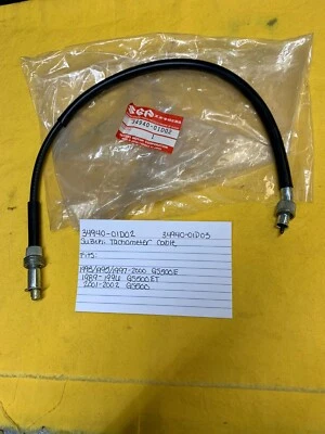 NEW OEM 34940-01D02 (34940-01D03) SUZUKI TACHOMETER CABLE GS500 GS500E GS500ET - Изображение 1 из 3