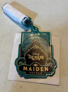 Disney Cruise Line DCL Treasure Maiden Voyage Lanyard - Picture 1 of 2