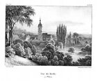 1840 - Delle Belfort Franche-Comte Lithographie K Litho