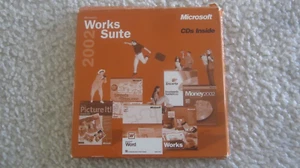 MS Works Suite 2002 (Dell “Distribution With PC” Edition) (5-CD Set) (CD-ROM) - Picture 1 of 5