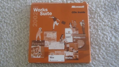 MS Works Suite 2002 (Dell “Distribution With PC” Edition) (5-CD Set) (CD-ROM) - Image 1 of 4