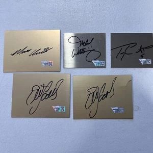 Kenseth Sadler Waltrip Labonte Metal & Vinyl Cut Autos!  Fanatics Authenticated - Picture 1 of 6