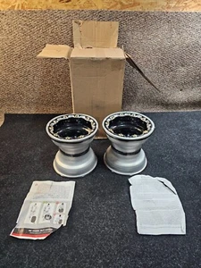 (QTY 2) Keizer Forged Wheels 9″ Quad R Forged BL Beadlock 4 Lug Wheel Rims 18181 - Picture 1 of 20