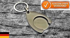 ★ Schlüsselanhänger mit Einkaufswagen Chip Münze Token Coin Shopping Keychain ★