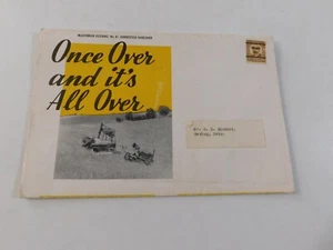 McCORMICK DEERING NO. 61 COMBINA TRILLADORA VENTA FOLLETO PLEGABLE PEQUEÑA NEBRASKA - Imagen 1 de 10