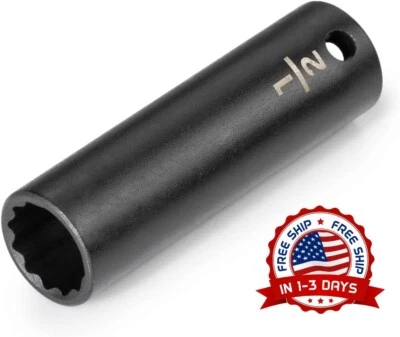 Dados De Impacto Juego De Llaves De Vaso De Impacto Profundo De 1/2 pulgada NEW. - Image 1 of 4