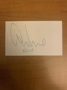 GARY NEVILLE - SOCCER - AUTHENTIC AUTOGRAPH SIGNED- B6068 - Picture 1 of 1