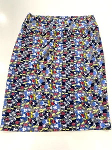 LuLaRoe Disney Mickey Mouse Cassie Skirt Size 3XL Plus Size - Picture 1 of 8