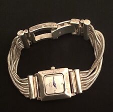 STERLING CHAIN WRISTWATCH by SIMON SASSOON Child’s Size 