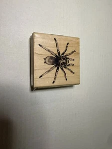 Inkadinkado Wood Stamp, Tarantula used - Picture 1 of 2