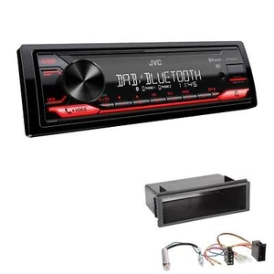 JVC KD-X282DBT Auto Radio Bluetooth DAB+ USB für Volkswagen VW Polo 9N ISO - Bild 1 von 5