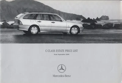 Price List UK Mercedes C-Class Estate (W202) 09-00 - Imagen 1 de 2