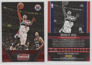 2015-16 Panini Threads Century Proof Red /99 Bradley Beal #112