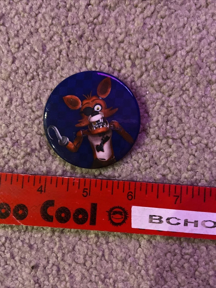 PAX West 2024 Foxy Button Five Nights Freddy’s At FNAF 10th BIRTHDAY - Image 1 of 1