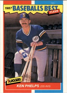 1987 Fleer Sluggers/Pitchers #30 Ken Phelps