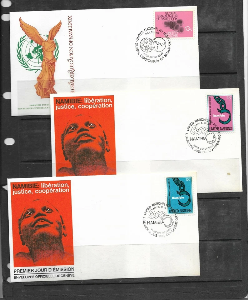 Naciones Unidas Nueva York Sobres Primer Día del año 1978 (EW-912) - Imagen 1 de 1