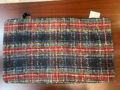 NEW Pottery Barn Cozy Stewart Black Plaid Lumbar Pillow Cover 16x26" Christmas - Image 1 of 4